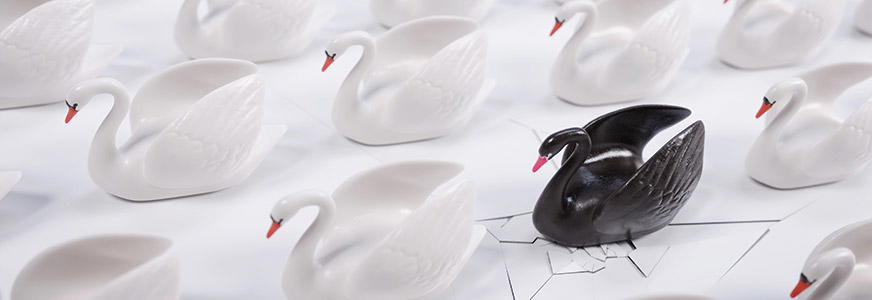 When Black Swans Turn Green