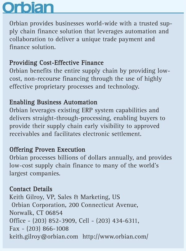 Orbian’s Approach to Supply-Chain Finance